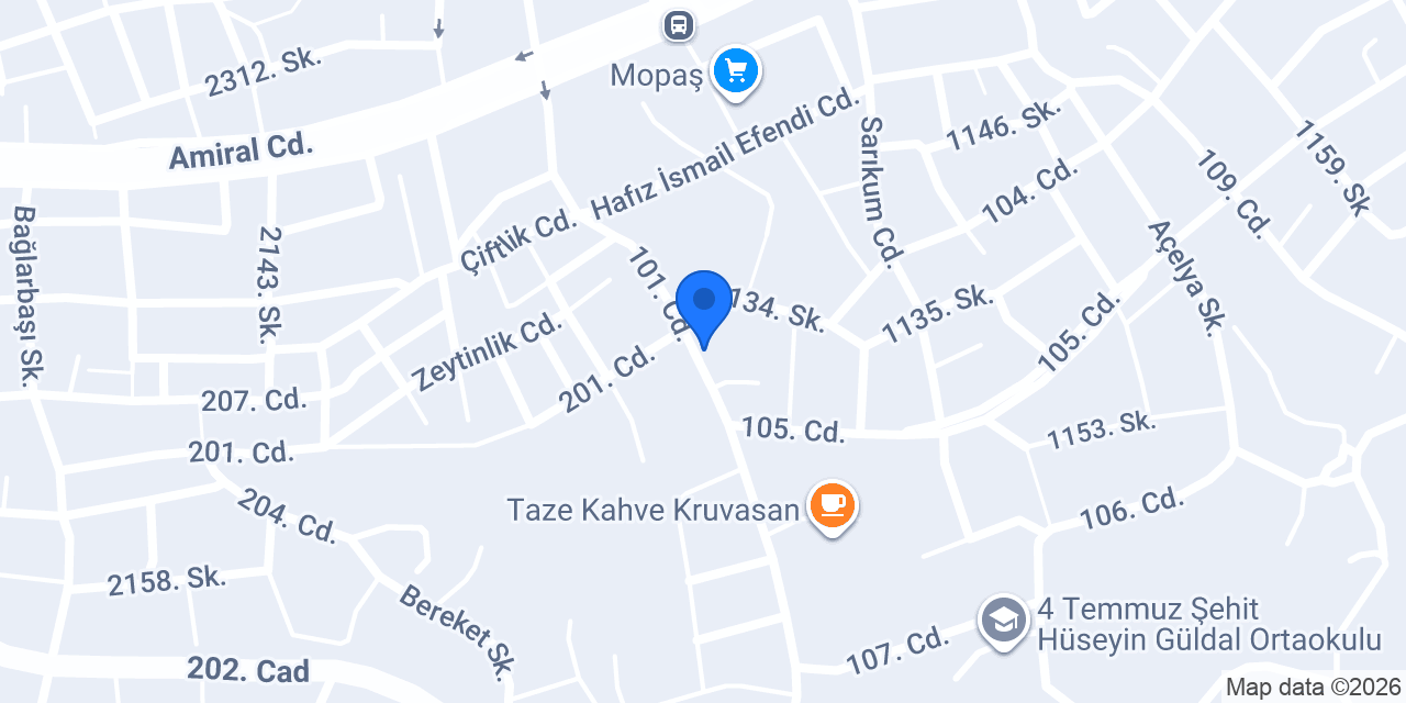 Karamürsel Vakfi konumu