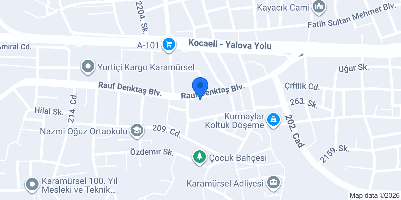 Karamürsel Dönercisi konumu