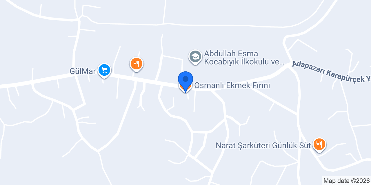 Osmanlı Ekmek Fırını konumu