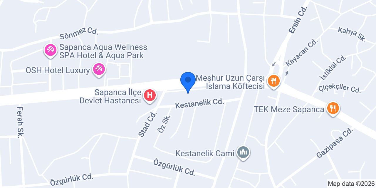 Çınar Bahçe ve Tarım Market konumu
