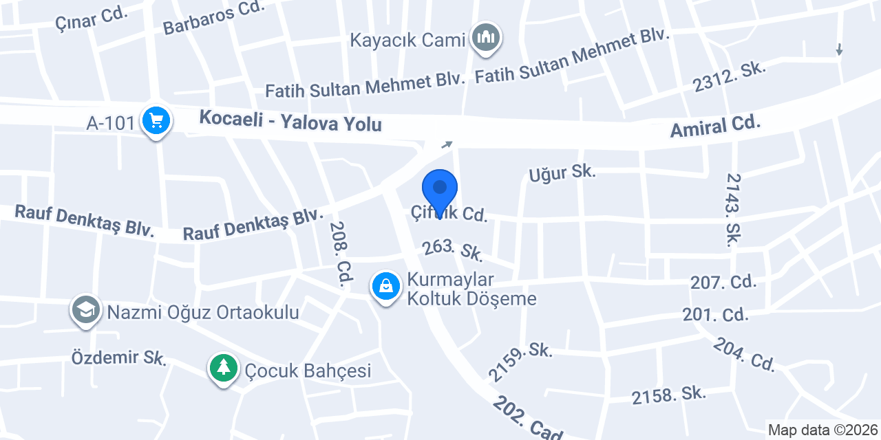 Kılıç cam konumu