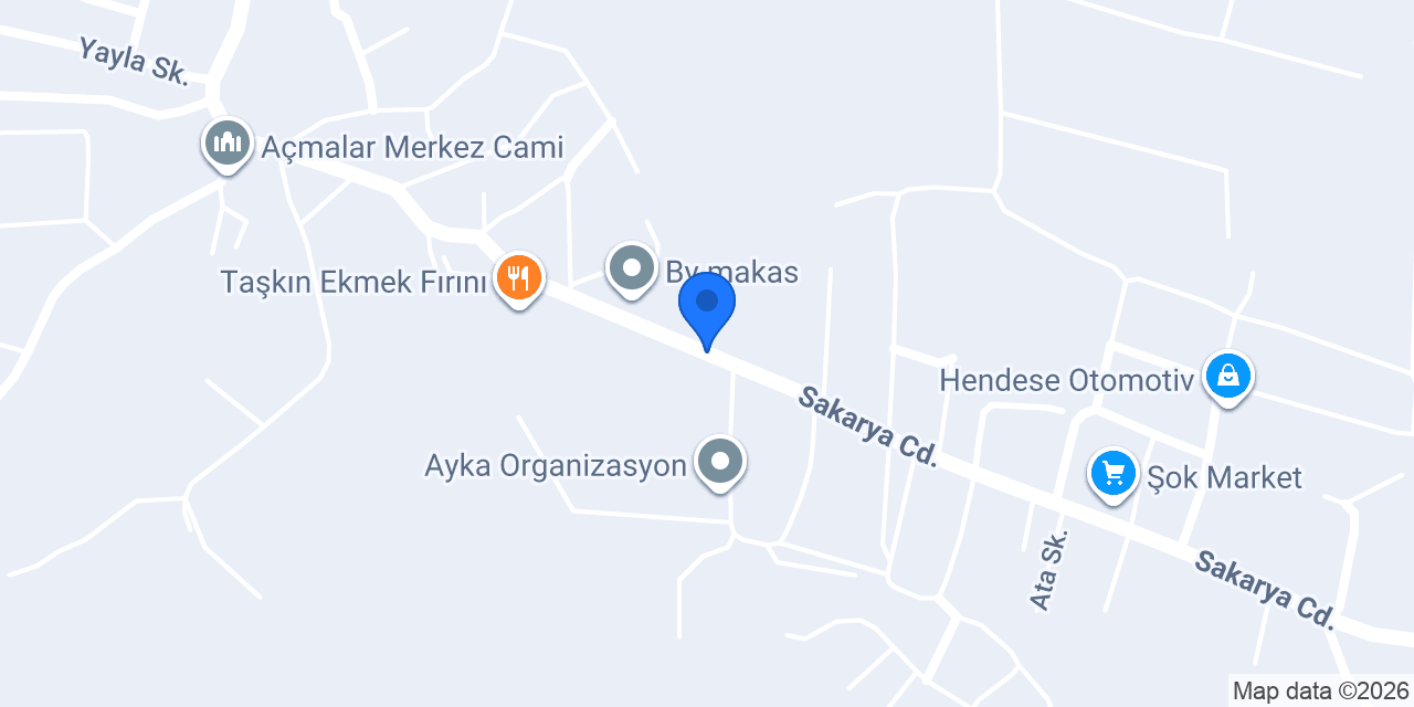 ST MAX SAKARYA konumu