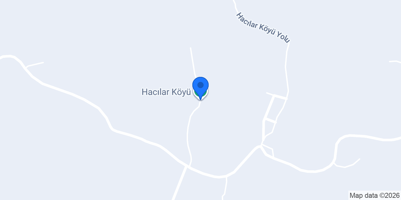 Hacılar Köyü konumu