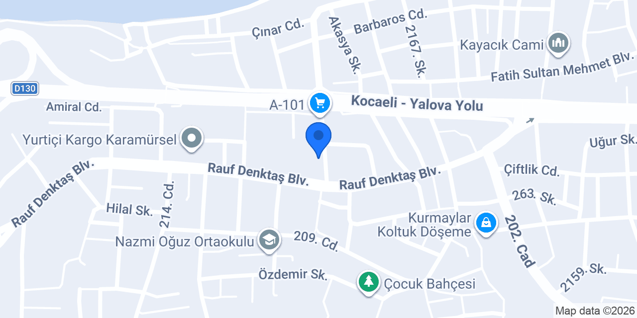 VBS YAPI TESİSAT konumu