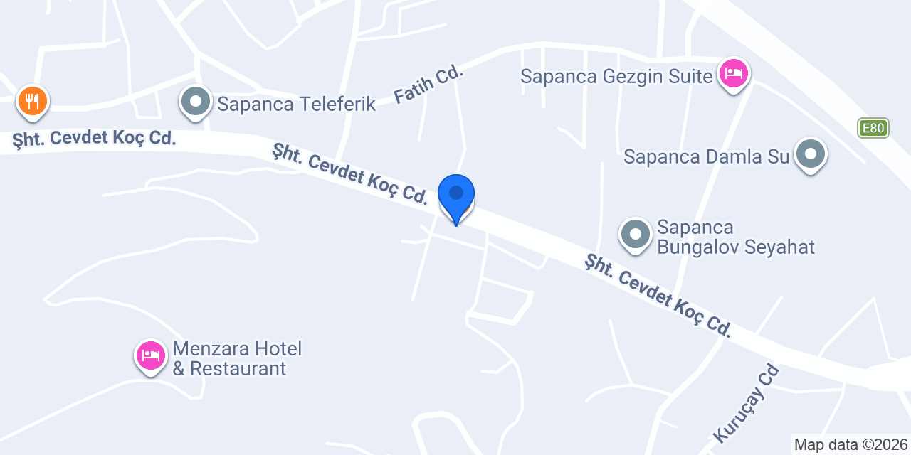 Domino's Pizza Sapanca konumu