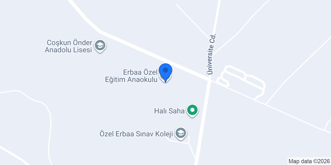 Erbaa Özel Eğitim Anaokulu konumu