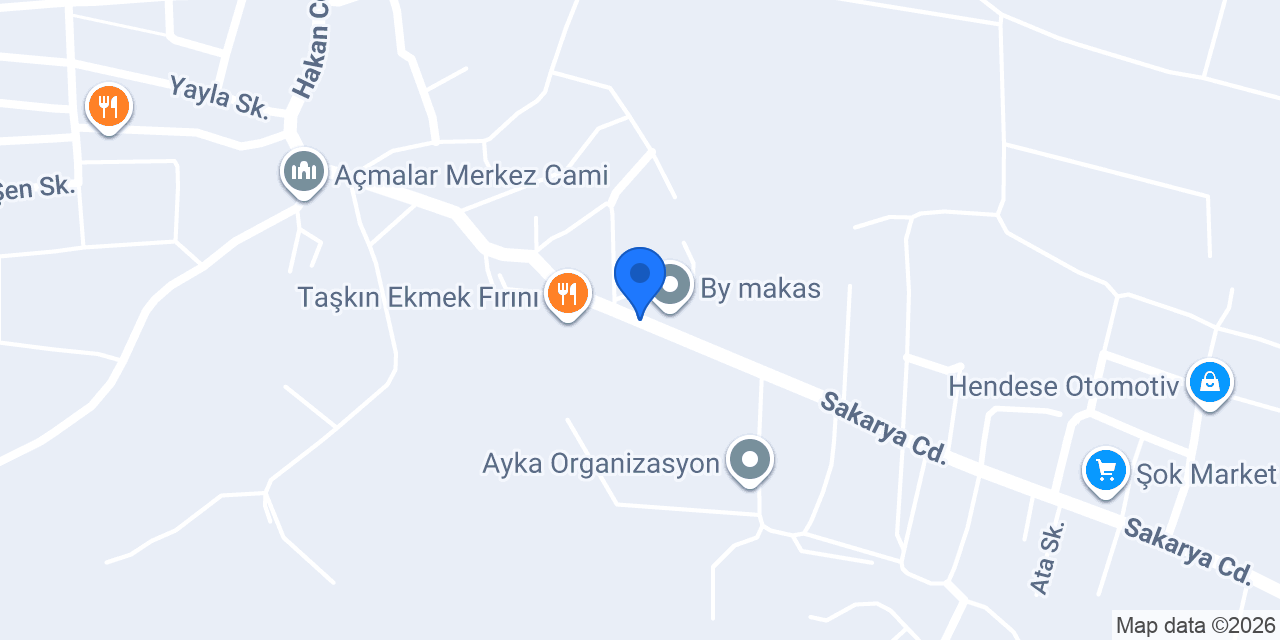 Özcandan Seyahat konumu