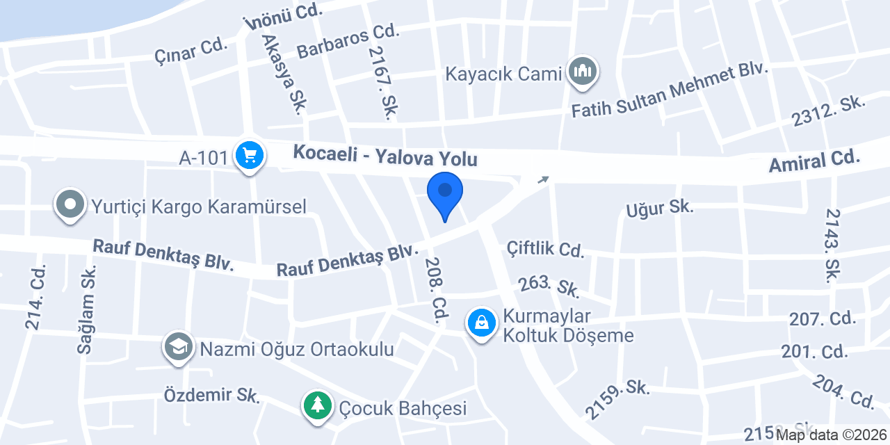 Ekiz Unlu Mamülleri konumu
