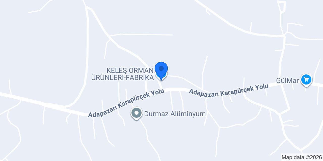 KELEŞ ORMAN ÜRÜNLERİ-FABRİKA konumu