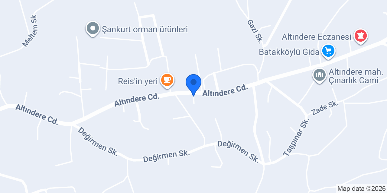 Çaslakas Kuaför konumu