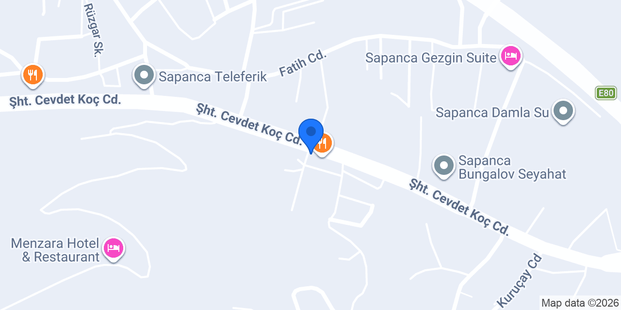 Sapanca Alfa Suites & SPA Hotel konumu