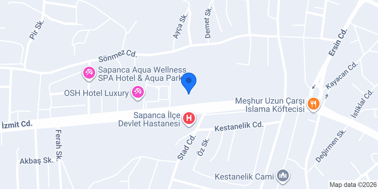Arslan su kaynakları konumu