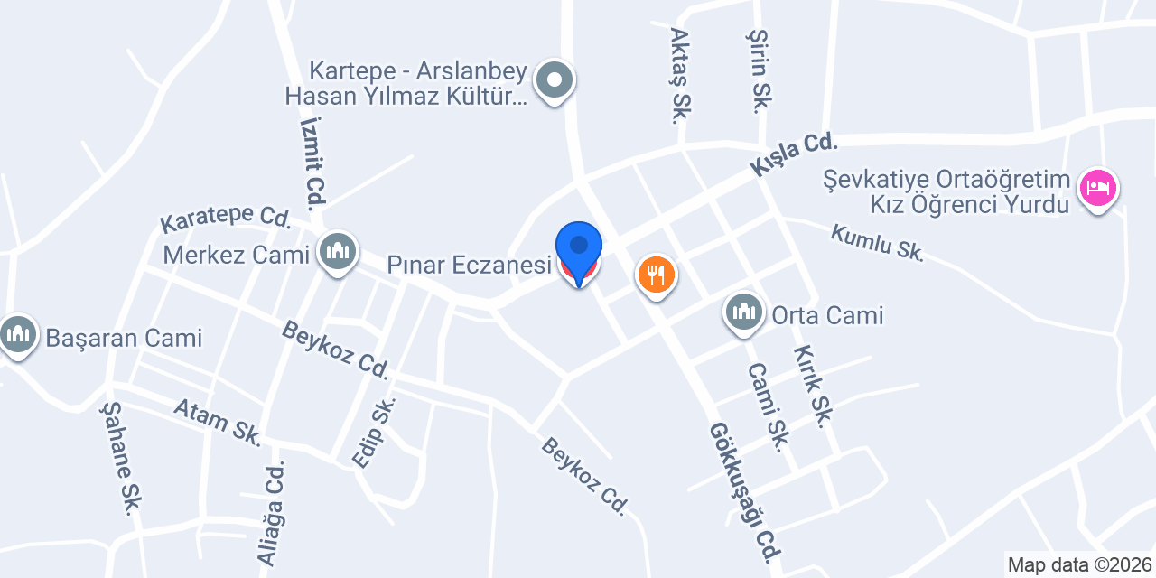 Pınar Eczanesi konumu