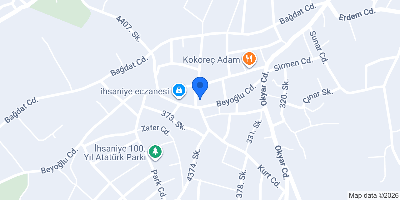 Ceyhun Özdemir Beauty Salon konumu