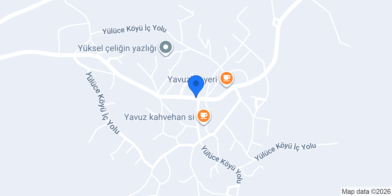 Yülüce İlkokulu konumu