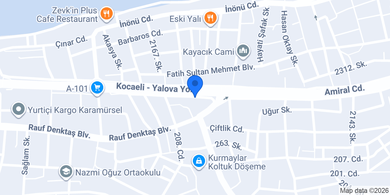 Ülker Otomotiv konumu