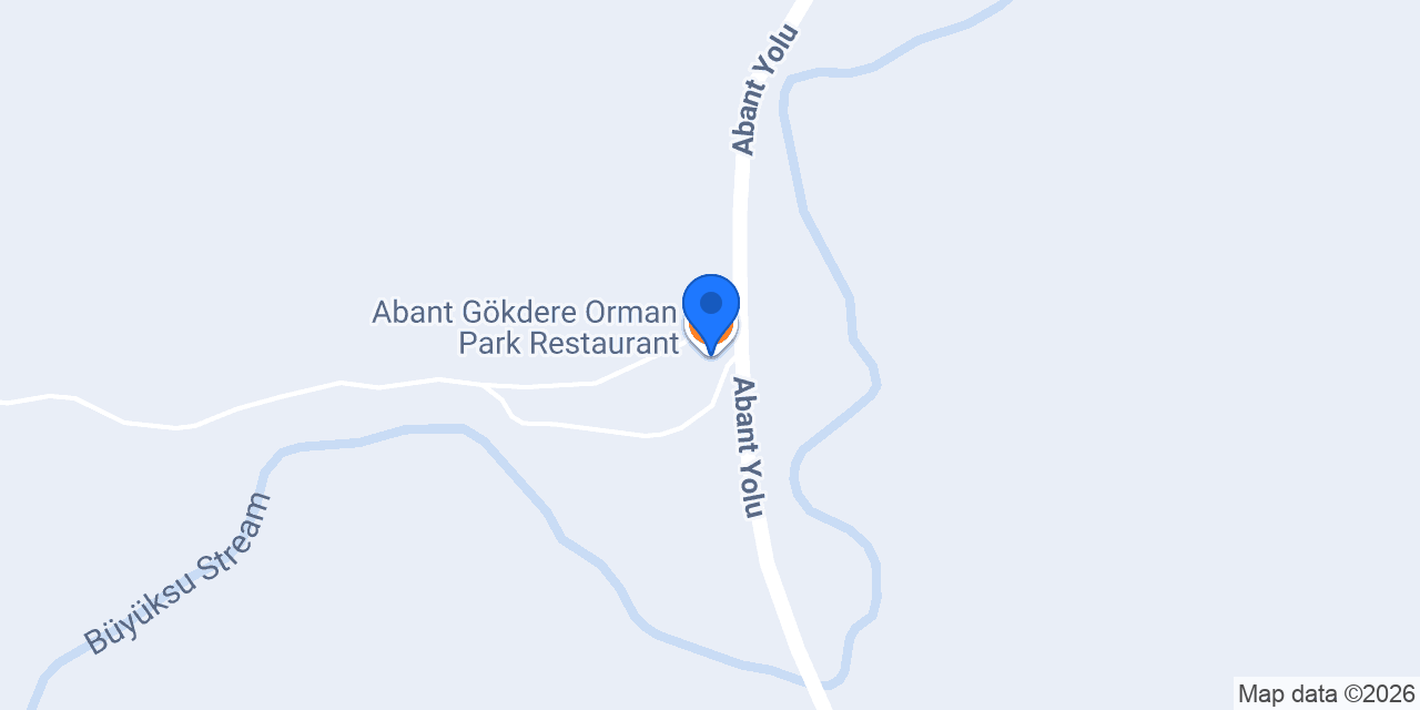 Abant Gökdere Orman Park Restaurant konumu
