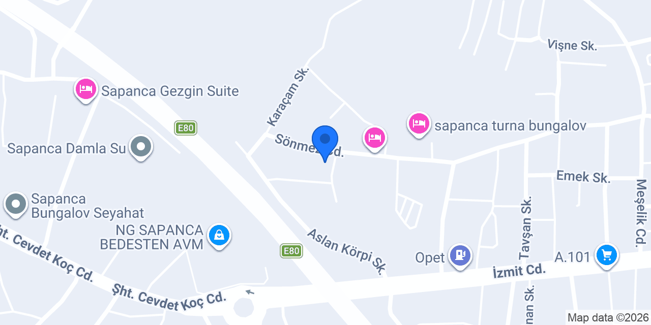 BUNGALOVVİO_ konumu