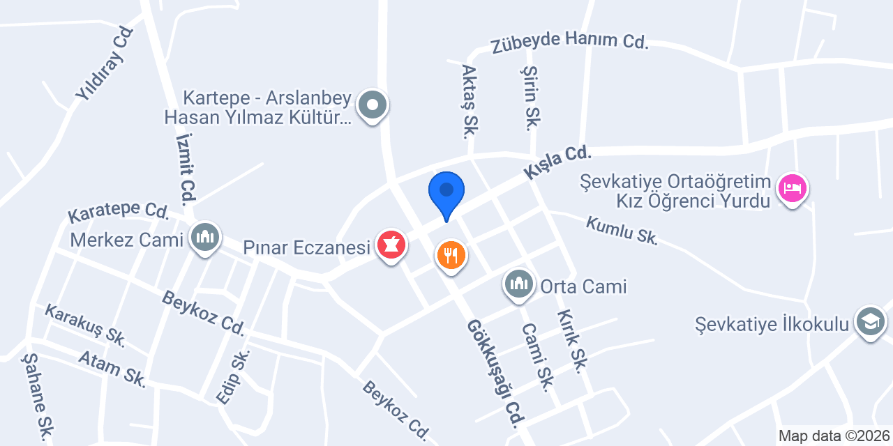 Yıldırım büfe konumu