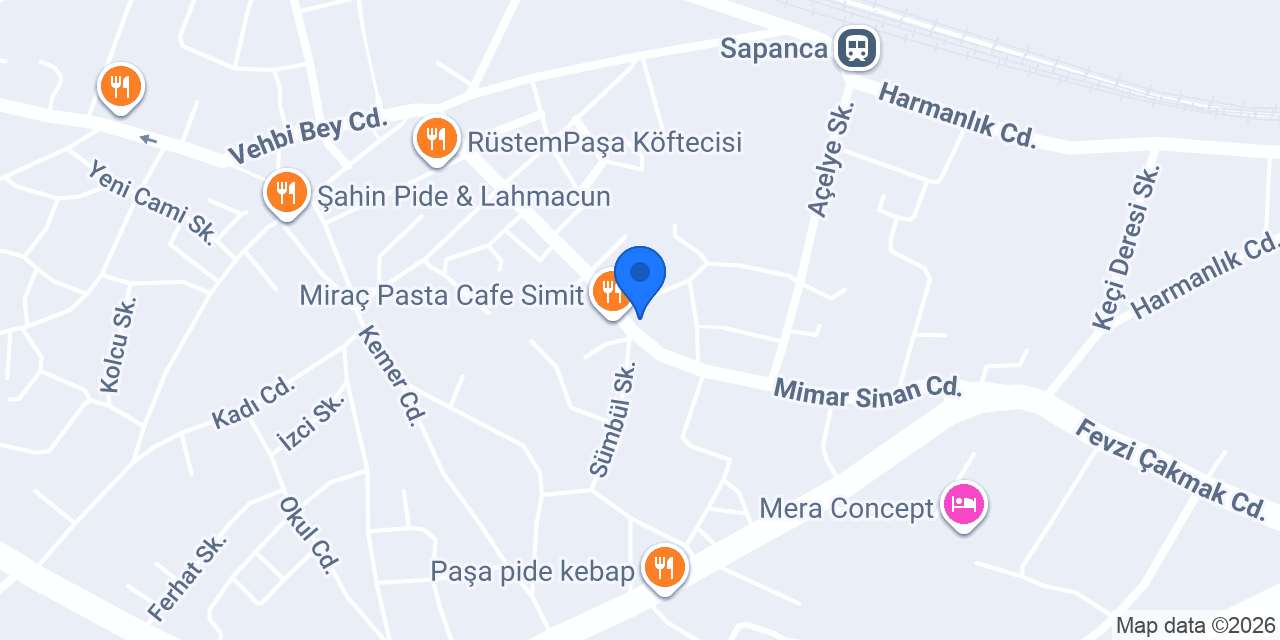 Yılmazer Mobilya konumu
