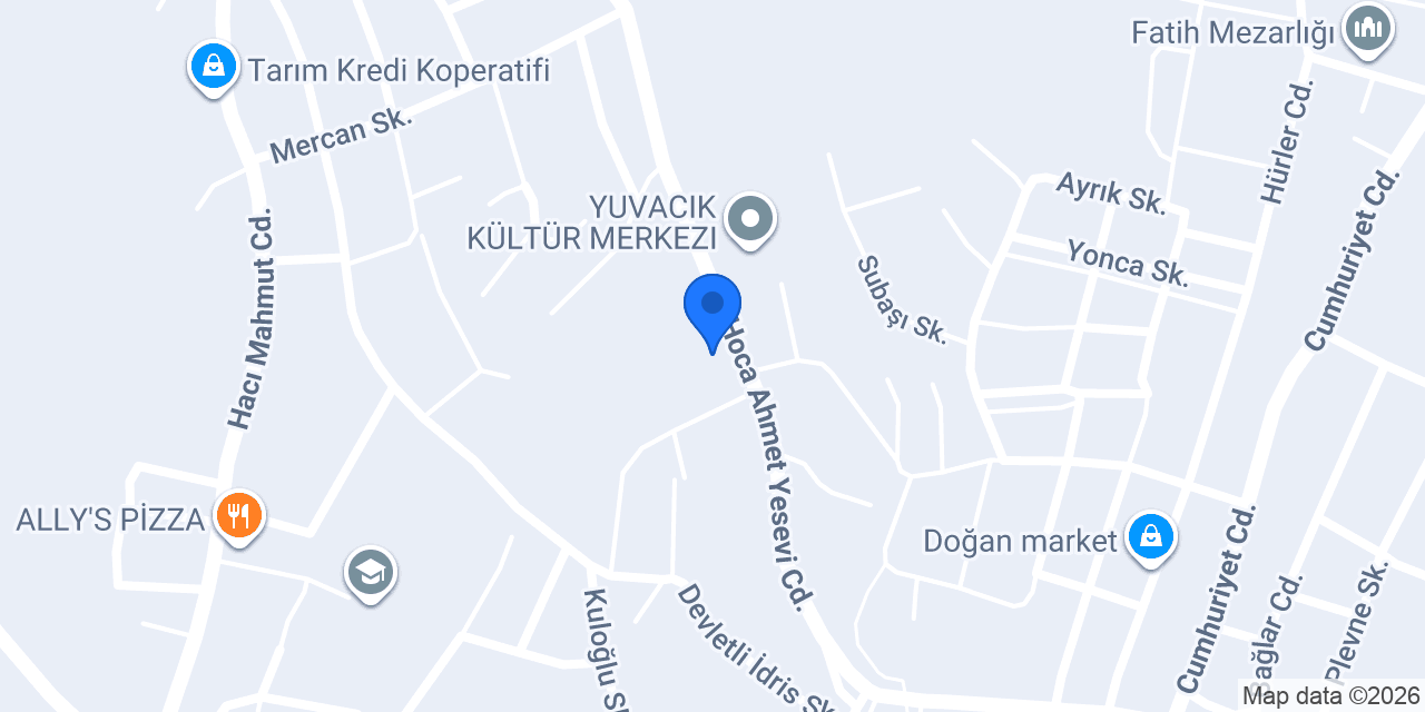 5 POİNTS TURİZM konumu