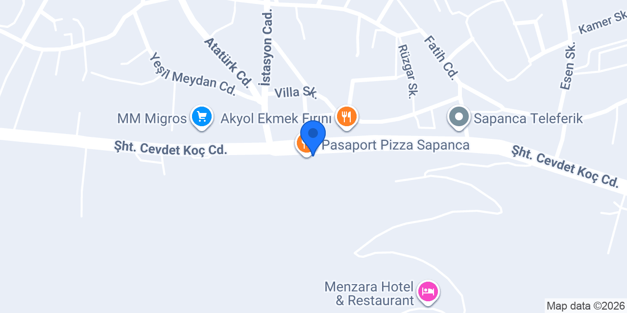 Kaçida konumu