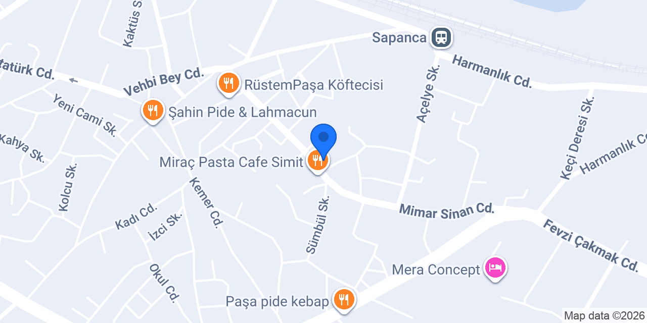 Sapanca Reklam konumu