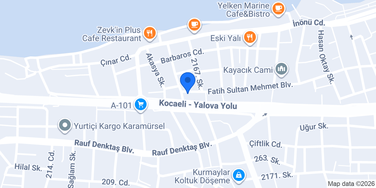 Şahin Bisiklet konumu