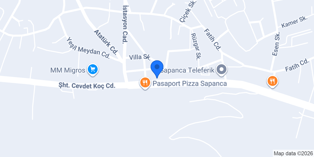 Sapanca Travel konumu
