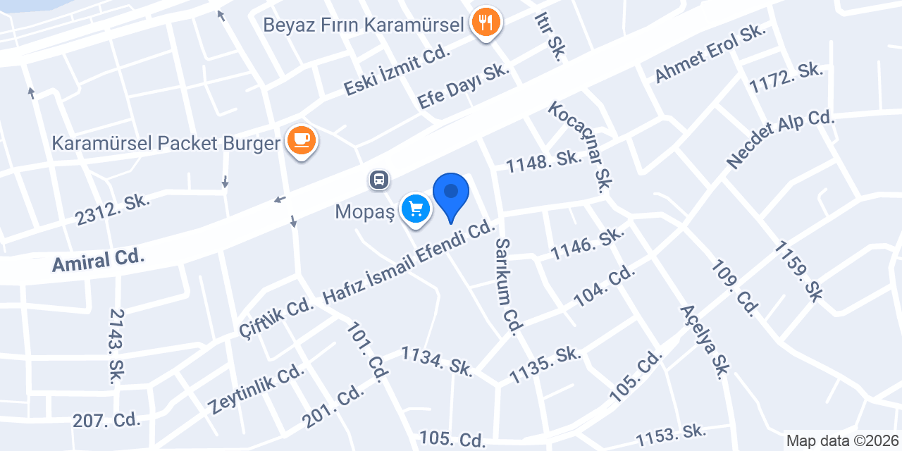 KO-MEK Karamürsel Kurs Merkezi konumu