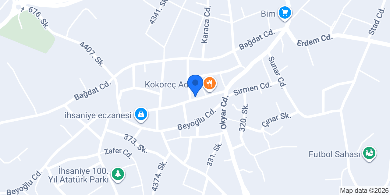 Akalın Halı Yıkama Fabrikası konumu
