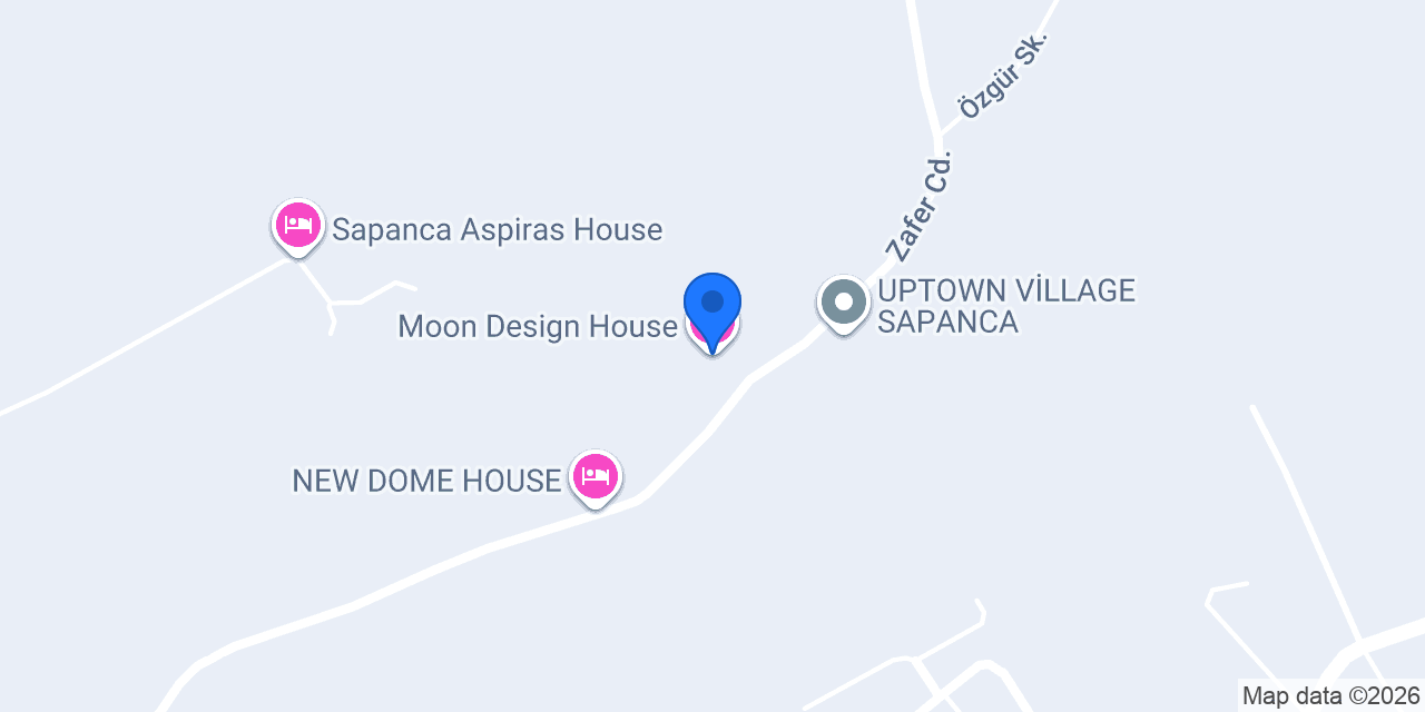 Moon Design House konumu