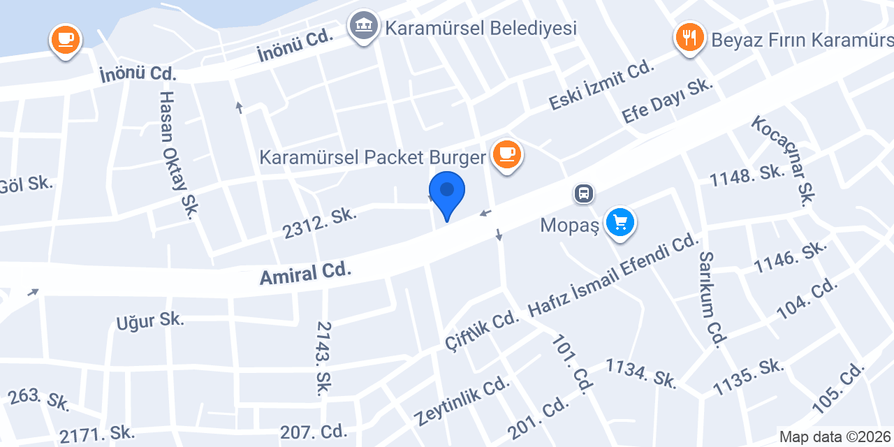 Değirmen Pide Börek konumu