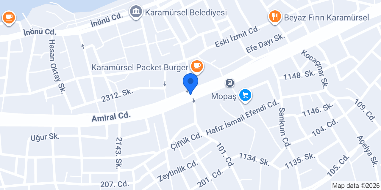 Kamil Koç konumu