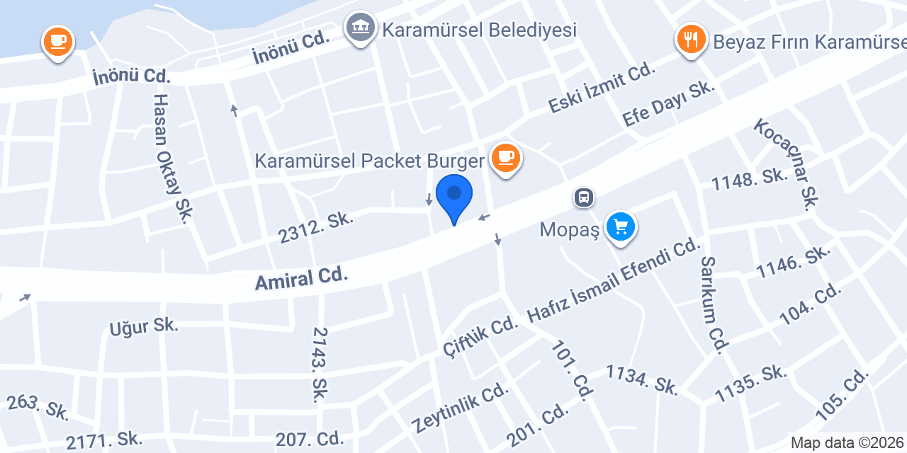 Dörtyol Lokantası konumu