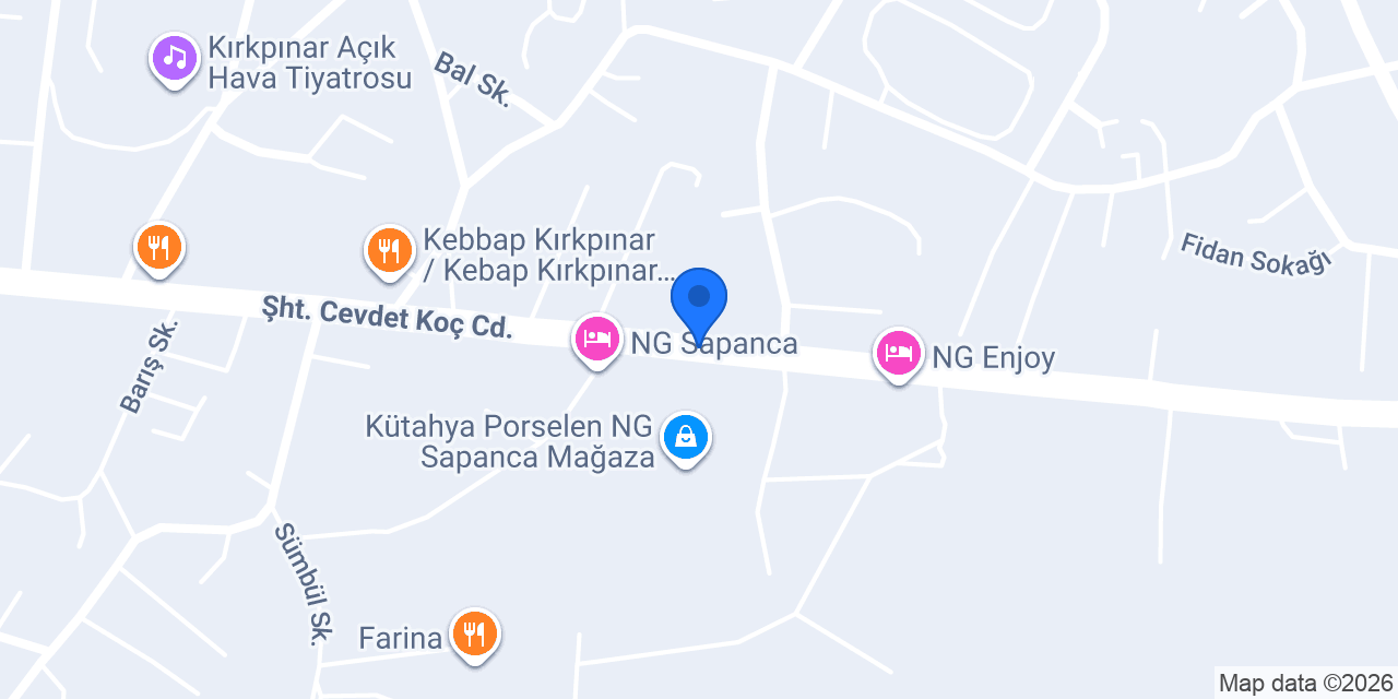 Atlas Havuzculuk konumu