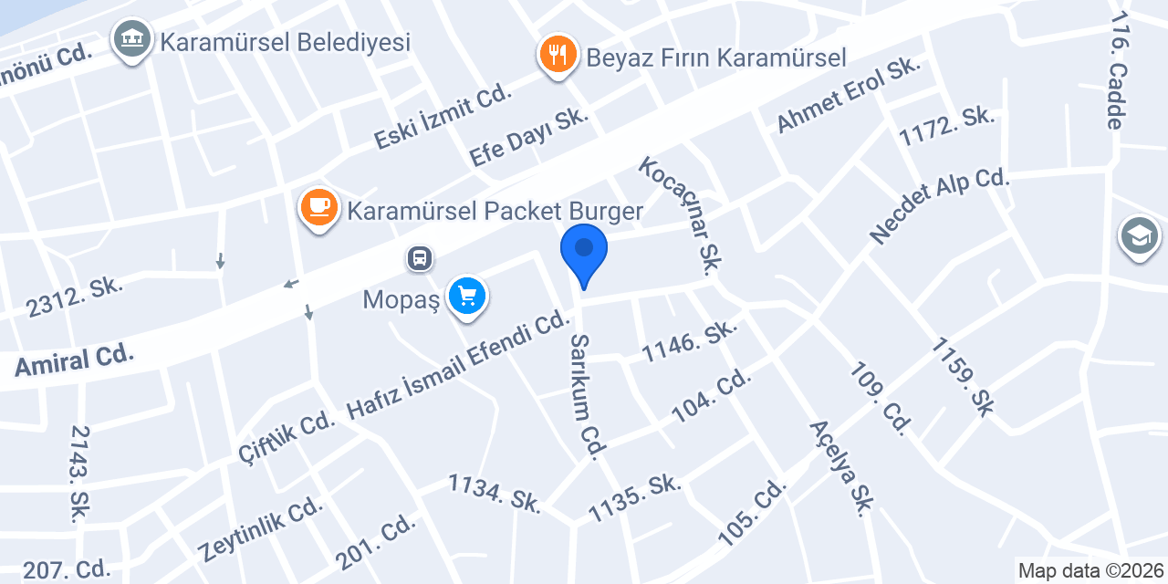 Altın Kardeşler Et & Piliç konumu