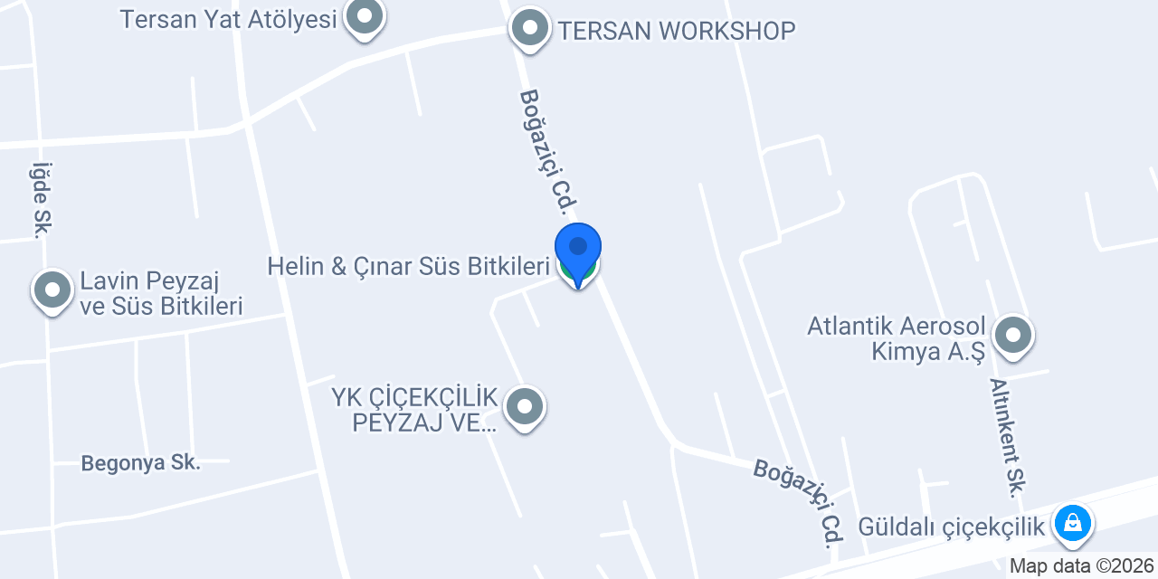 Helin & Çınar Süs Bitkileri konumu