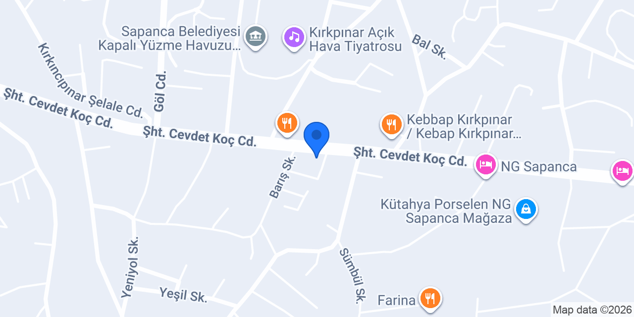 Elit Kasap ve ızgara konumu