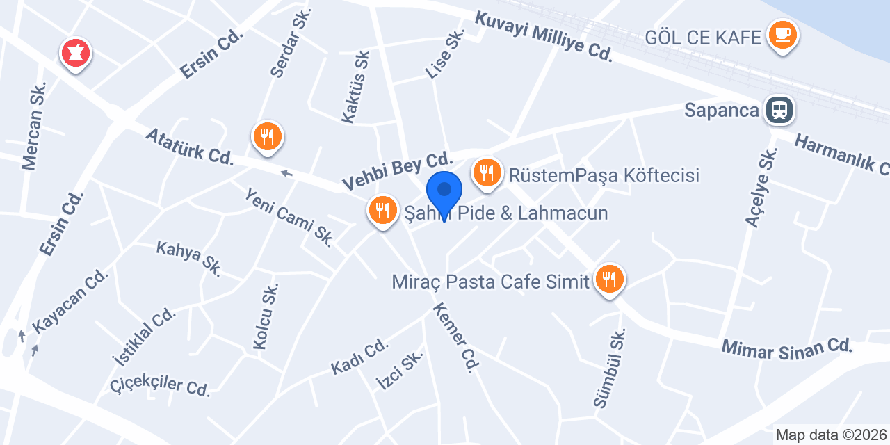 Karagöl terzi Sapanca konumu
