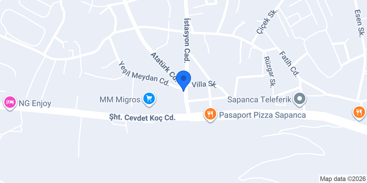 Kırkpınar Taksi Durağı konumu