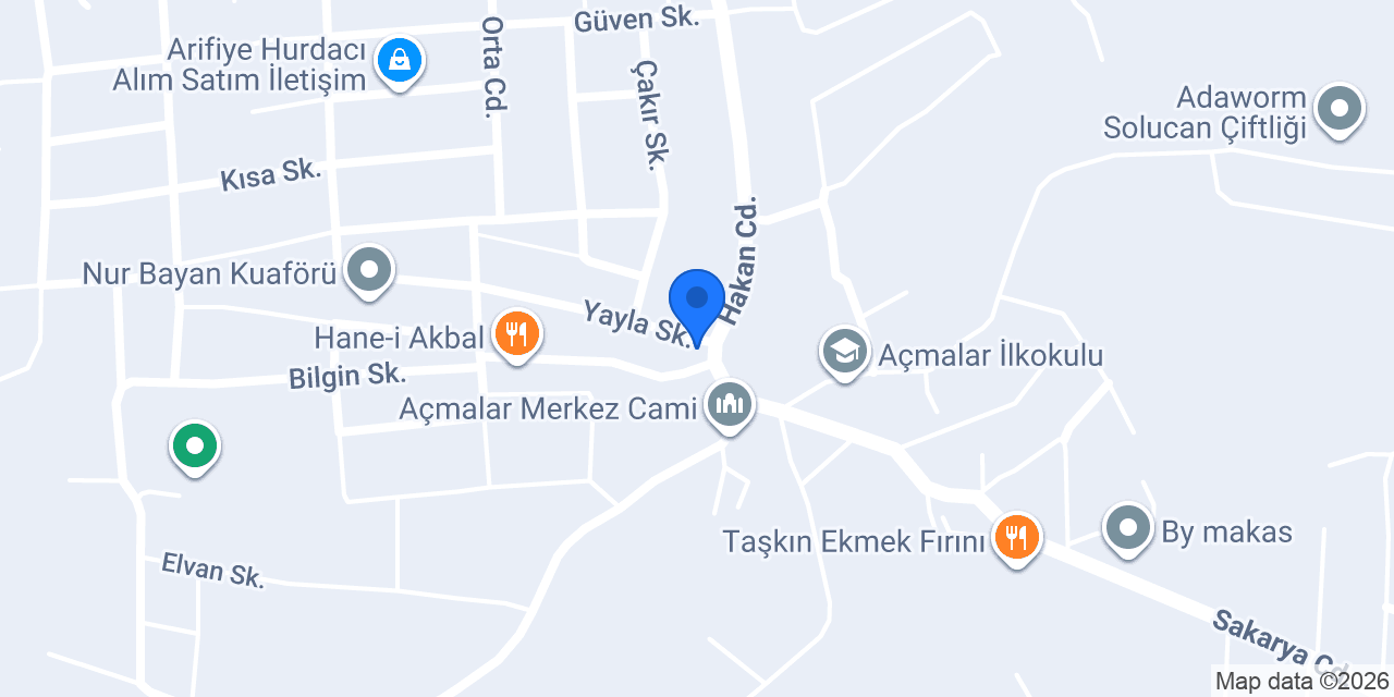 POLAT GIDA konumu