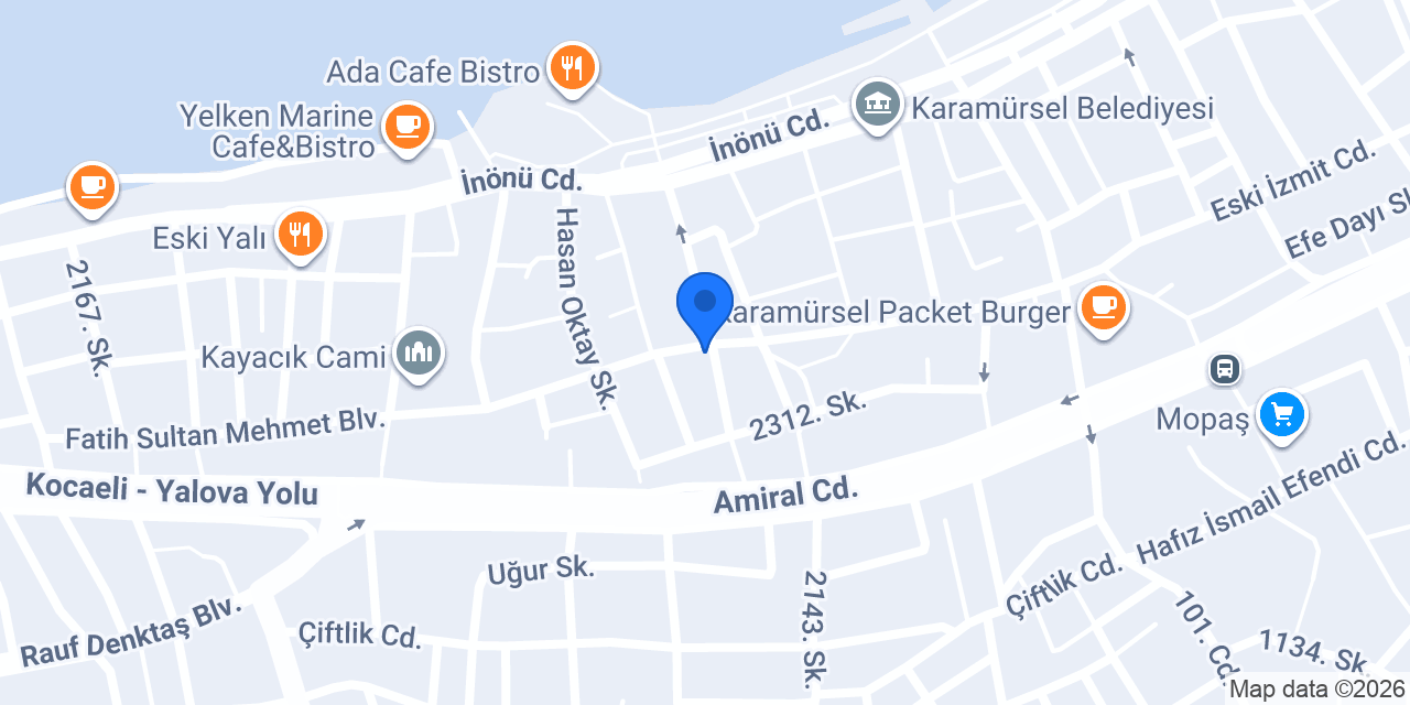 Dostlar Yapı Market konumu