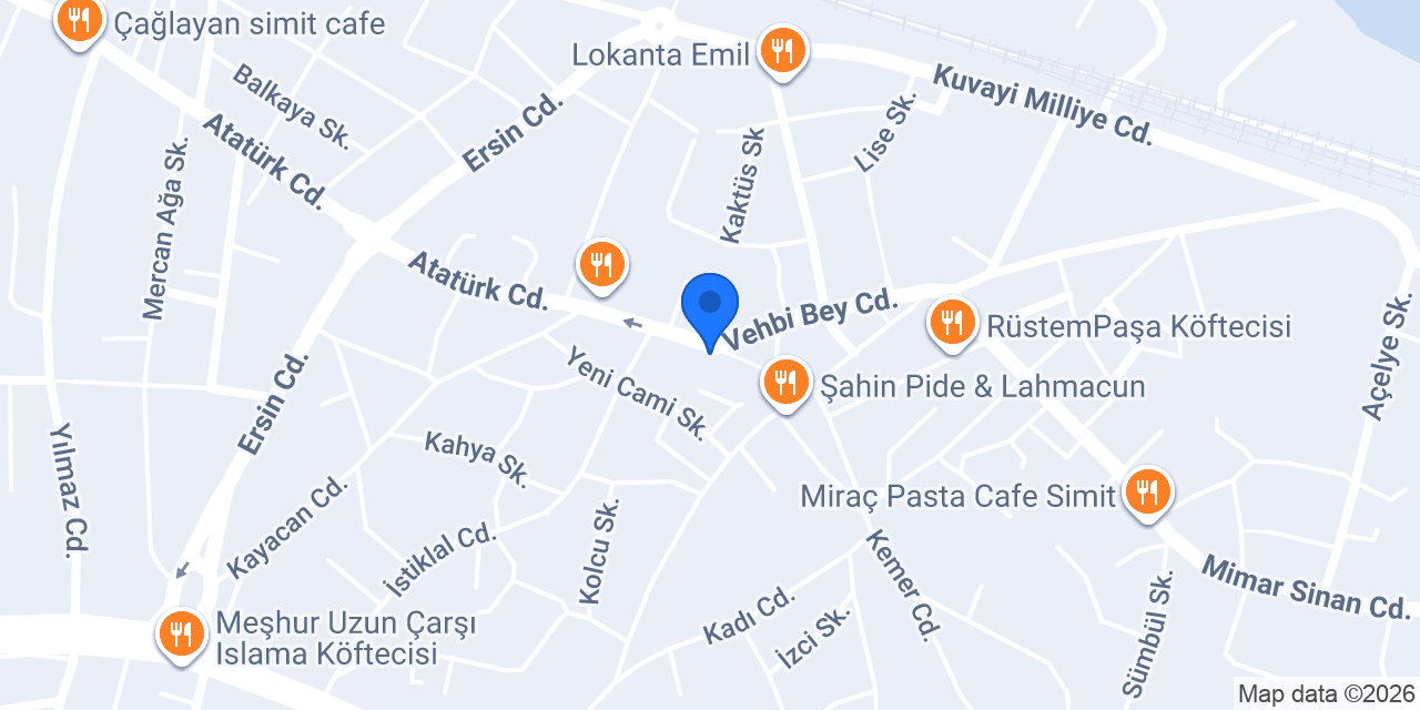 Candaroğlu Pide Börek Salonu konumu