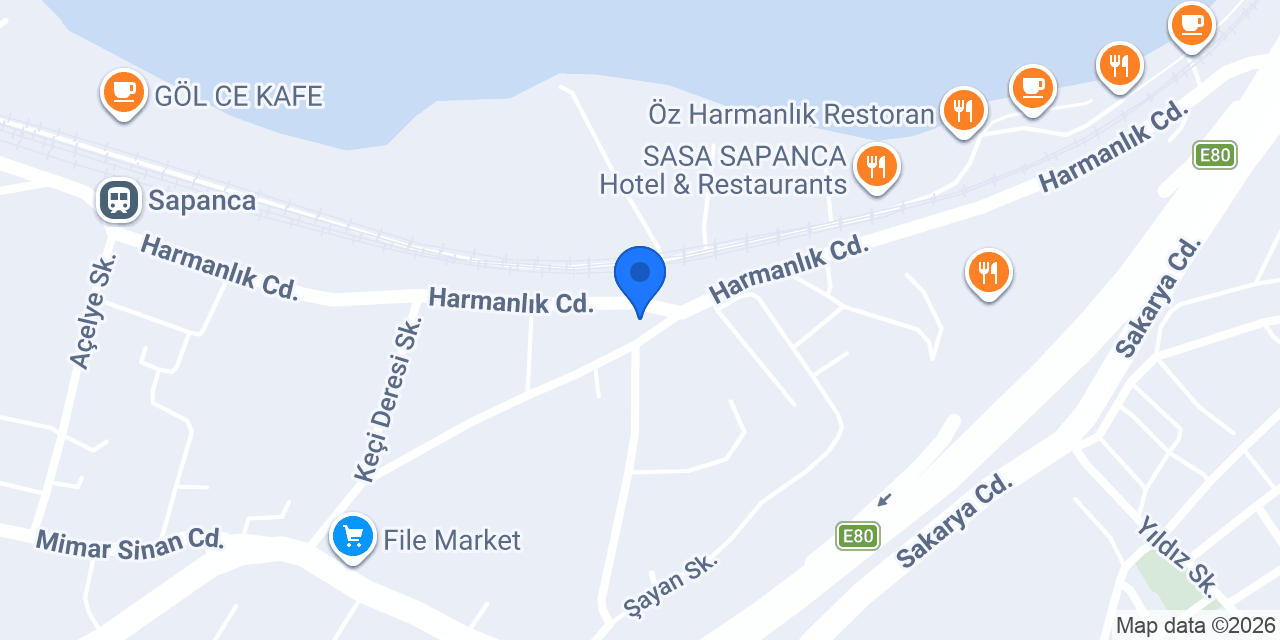 Sasa Horeca konumu