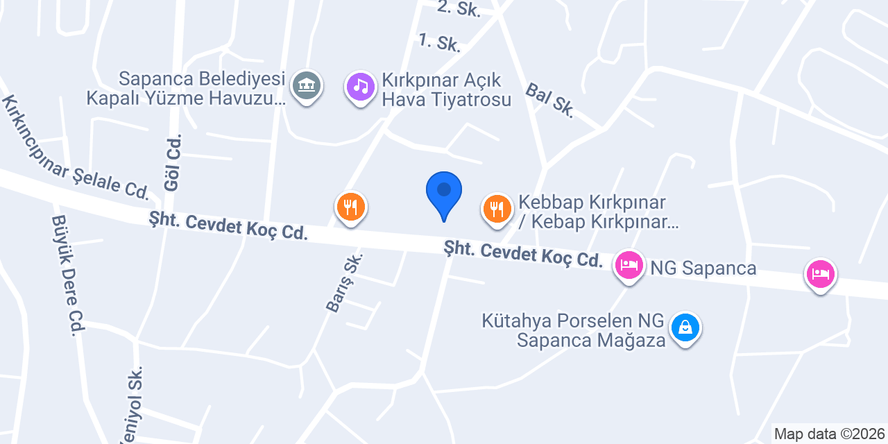 Mavi ay erkek kuaförü konumu