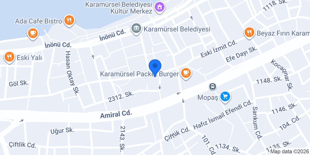 Pet Klinik Karamürsel konumu