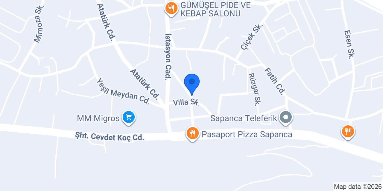 Göçmen Börekçisi konumu