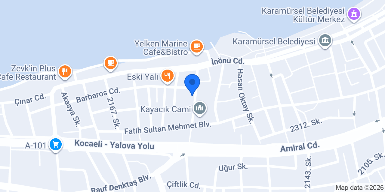 Esinti Cafe konumu