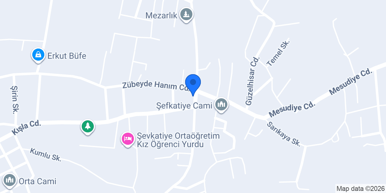Güneş Zahire konumu
